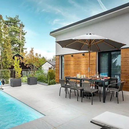 Modern Private Near Prague With Pool And Terrace Vyzlovka
